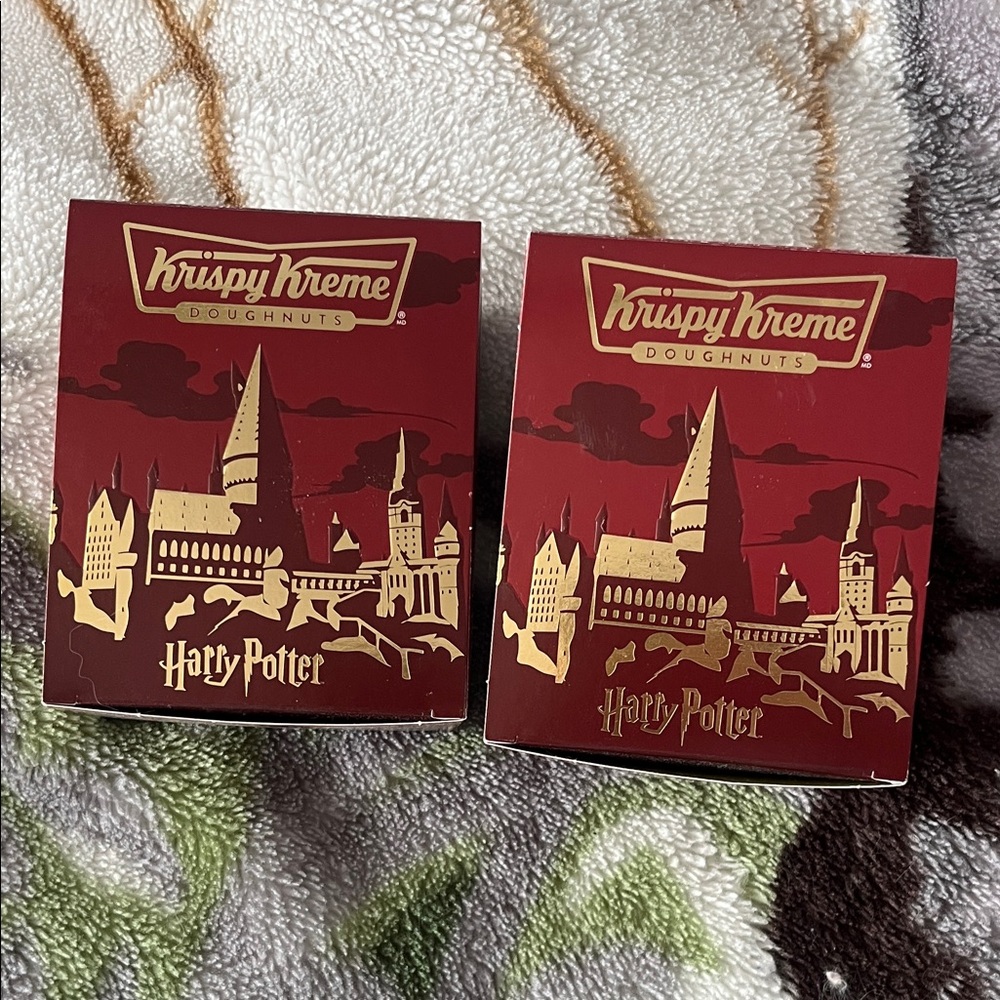 Krispy Kreme Harry Potter Doughnut Boxes